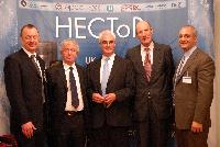 A set of photographs of the opening of HECToR by Alistair Darling MP on the 14th January 2008.  Photographs include unveiling the plaque, Richard Kenway, Timothy O'Shea, David Hamilton, and Peter Ungaro of Cray Inc.